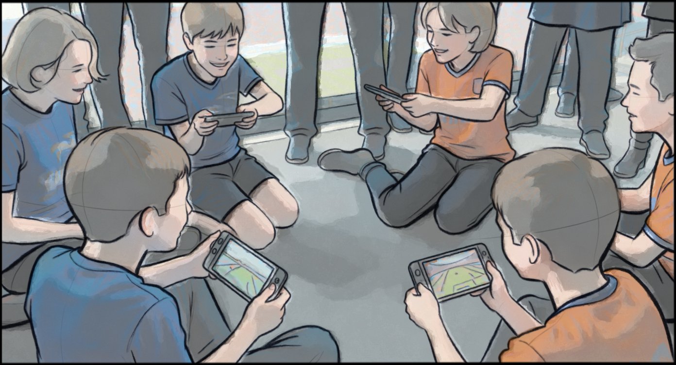 Video Games - Narrative - storyboard frame 4 by Dakota Warren